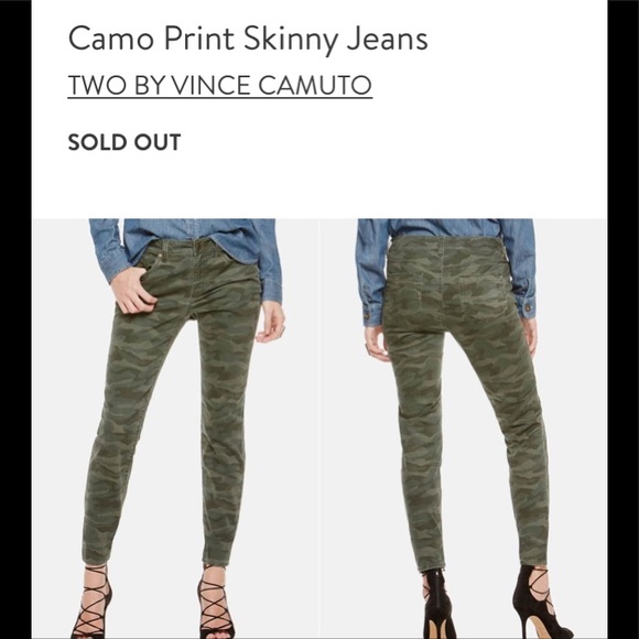 Camo Jeans, sz 27 - Picture 5 of 8